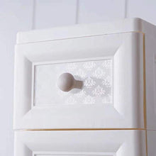 5 Cassetto, Bianco Plastica Camera Governo di Immagazzinaggio, Assemblati E Combinabile Dresser Torre Bagagli, unità Organizzatore per Camera, Ripostiglio, Ingresso, Corridoio, Stanza della,A