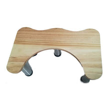 LZL Sgabello WC Sgabello Anti-Slip Sgabello a Piedi in Legno massello Sgabello Basso Sgabello Bagno Bagno WC Antiscivolo Sgabello in Legno Adatto a Tutti i Servizi igienici Vasino Tozzo
