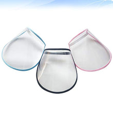 EXCEART 3 Pezzi di Protezione per Schizzi Facciali per Fascia Elastica Copertura Integrale Anti-Fog Cucina Cottura Anti-Olio Splash Colore Casuale Bordo