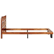 SKM Giroletto con Bordi Vivi in Legno Massello di Acacia 90 cm