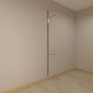 Appendiabito cabina armadio guardaroba arredamento negozi appenderia montante modulare funzionale resistente ecomonico