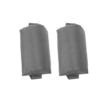 F Fityle 2 Unidades Cuscino Poggiatesta 35x15x6cm di Sedia a Sdraio - Grigio