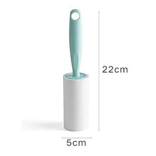 LLQM Portable Clothes Dust-Removing Sticky Hair Device, 7 Rolls, Tear-off Roller Sticky Paper, Hair Suction Device