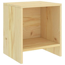 vidaXL Comodino Legno Chiaro 35x30x40 cm in Legno Massello di Pino