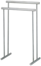 kela 22690, Portasciugamani, 2 Bracci, Acciaio Inox antiruggine 18/10, Lunghezza di 56 cm, Priamo, Satinato, Satin, One Size