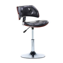 Pub Altezza Bar Stools con Schiena,Pu Pelle Cuscino Pub Sgabello Sedie Armless Modern Kitchen Alto da Pranzo Sedie con Gambe in Metallo Imbottito