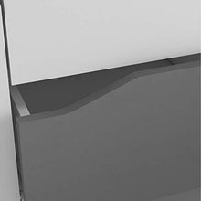 Demeyere Armadio guardaroba giovanile Genius bianco opaco e grigio chiaro camera da letto per bambini 185 x 89 x 50 cm