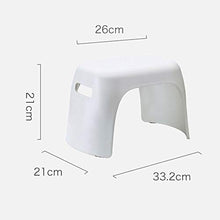 PULEGGIA Spessore Step Sgabello Plastica Sgabelli Home Scarpe Sgabelli Basso Bagno Skid Bambini Piccoli Panchine