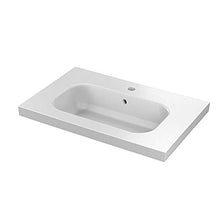 Randalsa Mobile Nexo 60 cm | Grigio | 61 x 61 x 46 cm | Mobile con 2 cassetti + lavabo in Ceramica