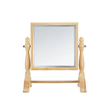 BD.Y Specchio Quadrato in Legno di Alta qualità, Specchio per Il Trucco Desktop su Due Lati/Specchio per medicazione/Specchio cosmetico