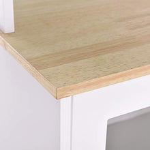 homcom Credenza Moderna in Legno MDF Bianco con 2 Vetrinette e 1 Scaffale con Mensole Regolabili, 80 x 37 x 183 cm