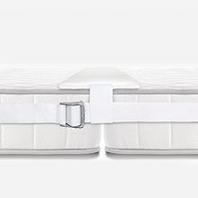 Liviza Ponte dell'amore per materassi – comodo e stabile grazie al rivestimento extra largo – Connettore per materasso con tenuta extra forte grazie al sistema di cinghie