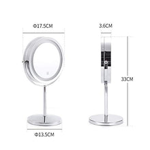 LULUTING Specchio Trucco Specchio Tabella dello Specchio Make-up LED di Specchio cosmetico Luce di retromarcia su Due Lati riempimento Lampada Luce Xuan - Vale la Pena Avere