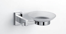 Europrimo Accessori per Bagno Moderno in Ottone Cromato Vetro Satinato portasciugamani portarotolo portasapone