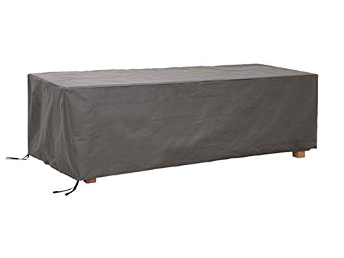 Perel Garden oct240 Custodia Protettiva per Tavolo da Giardino – Massimo 240 cm, Antracite, 245 x 105 x 75 cm