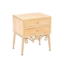 ZPEE Comodini Legno Nordic Comodino Creativo Tabella Camera Locker Moderno Semplice Tavolino Legno di Gomma Completa Cabinet Bagagli Comodini Camera
