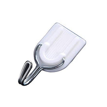 Greatangle 6 pezzi ganci adesivi ganci cucina bagno portasciugamani appendiabiti da parete bianco