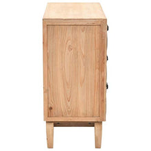 XHCP Cassettiera Credenza Comodino Cassettiera Armadietto in Legno massello di Abete 80x36x75 cm