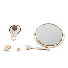 Shumo Specchio Da Bagno Specchio Cosmetico Ingrandimento 1X / 3X Ventosa Specchio Da Trucco Regolabile Specchio Da Bagno un Doppia Faccia