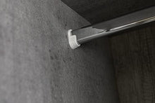 COMPOSAD | Armadio della Linea FACILE con 2 Ante e 2 Cassetti, Armadio con Ante, Camera da Letto, Dimensioni (LxAxP) 81,90x184,40x46,30 cm, Colore Grigio Cemento, Made in Italy