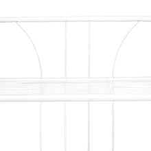 Relaxdays Scaffale Sopra Lavatrice Bianco con 2 Ripiani, Mobile Rialzato, Scaffale per Lavatrice,166,5x59,5x26 cm,bianco