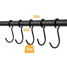 HOOBRO Scala Portasciugamani, Appendiabiti, Portasciugamano Bagno, Scala Decorativa, con 5 movibili Ganci, 58 x 177cm, Stabile, Salvaspazio, Metallo, Facile da Montare, Nero EBK62CJ01