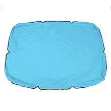 Copertura di ricambio per amaca da giardino, per patio e giardino, per dondolo, per dondolo e altalena (blu)