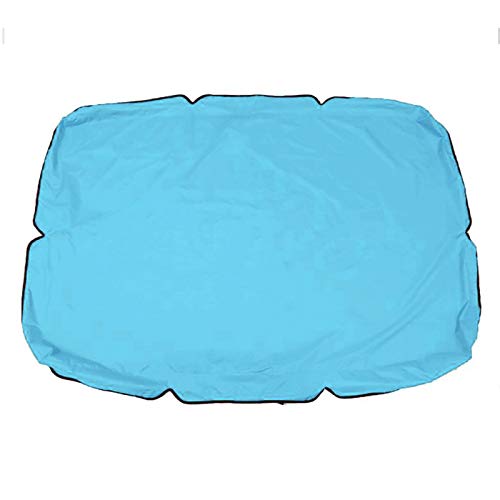 Copertura di ricambio per amaca da giardino, per patio e giardino, per dondolo, per dondolo e altalena (blu)