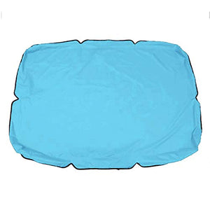 Copertura di ricambio per amaca da giardino, per patio e giardino, per dondolo, per dondolo e altalena (blu)