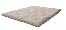 Vivere Zen - Futon Shiatsu 6 cm (2 Strati in Cotone Naturale) - Misure Extra XL - Misura 240x200 cm