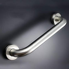 Znfs Binari di Sicurezza per Vasca da Bagno, Manico Antiscivolo in Acciaio Inox, Maniglione Barriera per Bagno ad Alta Stabilità, Maniglia di Bilanciamento WC (Dimensioni : 25 Centimetri)