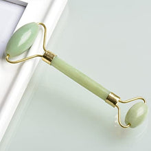 ASFD Face Jade Stone Massage Health Care Massage Massaggiatore di Bellezza Natural Jade Green