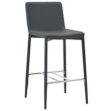UnfadeMemory Set da Bar Set Design Moderno di mobili per Cucina, Mobili da Bar Tavolo 3 pz in Similpelle Grigio
