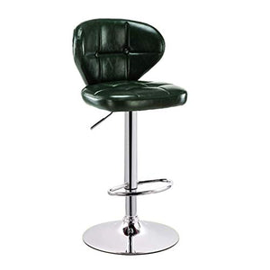 Poltrone Nubao Sgabello con poggiapiedi, Confortevole con Schienale Sedia da Pranzo Salone di Bellezza Aula Sala riunioni Altezza Regolabile Sgabello Bar (Colore: C, Dimensione: 63-83CM)