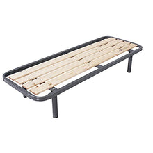 SomnusSana - Rete Ortopedica a Tavole - per Materasso Singolo Misura 80x190 h35 Grigio
