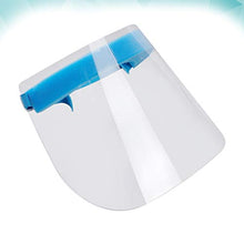 Milisten Visiera di Sicurezza 2 Pezzi Antispruzzo Antisfondamento Visiera in Plastica Trasparente Visiera Protezione per Gli Occhi per Cucina da Ufficio All'aperto