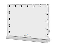 Bright Beauty Vanity - Specchio da Trucco Hollywood, con Illuminazione (Bianco - 58 X 46)