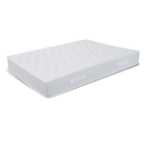 MATERASSO A MOLLE BONNEL TRADIZIONALE SMERALDO FRANCESE 140X200 H 24 CM ORTOPEDICO ESTATE INVERNO