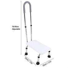 Boaby Sgabello da Bagno Sgabello da Bagno Antiscivolo Pratico da appoggio Sgabello da Bagno di Sicurezza Acciaio Inossidabile