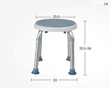 DZX Sedia Girevole per Doccia/Vasca da Bagno Girevole a 360 Gradi Sgabello per Doccia Girevole Regolabile in Altezza Panca con Punte in Gomma Antiscivolo Sedia di Sicurezza per Vasca da Bagno per do