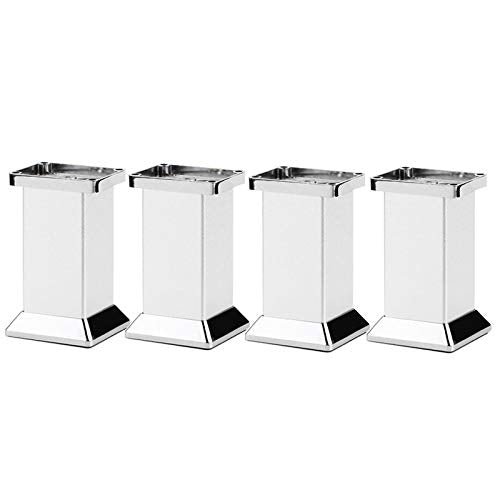 table legs Piedini per mobili Quadrati/Mobile per TV Piedini per Supporto Hardware/armadietto del Bagno per Vino(; 8cm)