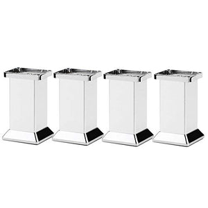 table legs Piedini per mobili Quadrati/Mobile per TV Piedini per Supporto Hardware/armadietto del Bagno per Vino(; 8cm)