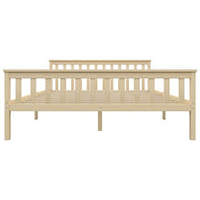 SKM Giroletto con 2 Cassetti in Legno Massello di Pino 160x200 cm (36.55kg)