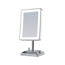 Dongyd Specchio per il truccon Lampada Specchio per Il Desktop Specchio HD con 32 luci LED, Interruttore a Pulsante, Rotazione Libera a 360 Gradi