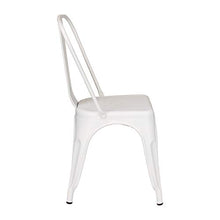 Totò Piccinni Sedia Industry in Metallo Design Industriale (Bianco, Sedia)