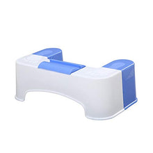 XuZeLii Sgabello da Toilette Accovacciato WC Sgabello Multifunzionale Passo Sgabello Donne Incinte igienici Squatting Bambino Squatting Adulto Bordo di plastica del Piede Stool Adatto per WC