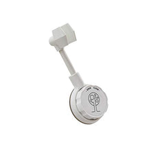 Regolabile Supporto Doccia Universale in Bagno Doccia a Staffa ugello Ventosa Stand, Bianco