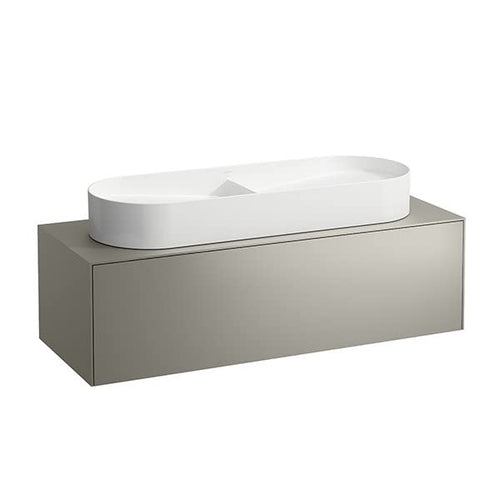 Laufen Cassettiera Running Sonar, 1 cassetto, Adatta per lavabo H812348, H812349, Apertura Centrale per lavabo, colorazione: Oro - H4054710340401