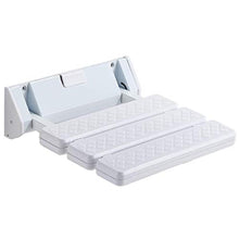 AGWa Bagno Sgabelli Sedia da doccia | Sedili ribaltabili | Wall Mount Modifica Scarpe Sgabello | per Adulti Anziani | bagno Corridoio,A