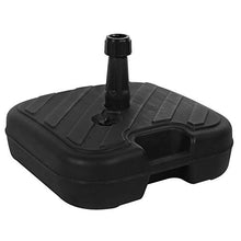 Oumefar Portaombrelli Quadrato Portatile Base per ombrellone Riempito con Sabbia d'Acqua Base per ombrellone da Spiaggia da Giardino Base di Supporto per ombrellone con Manico